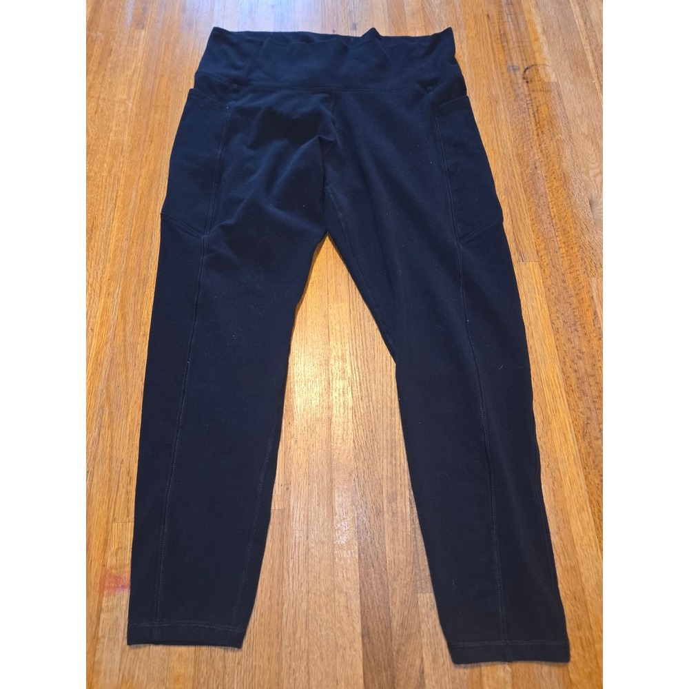 Old Navy Active Women XL‎ Black Go-Dry Balance Pocket High Waist Yoga Leggings